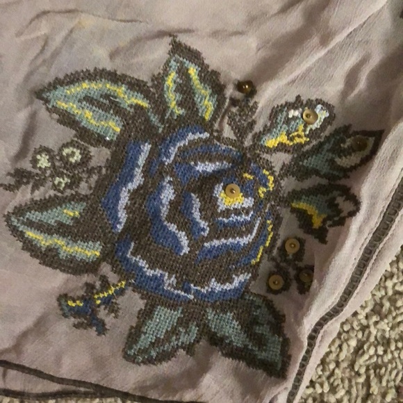 Free People off the shoulder blouse - Picture 2 of 4